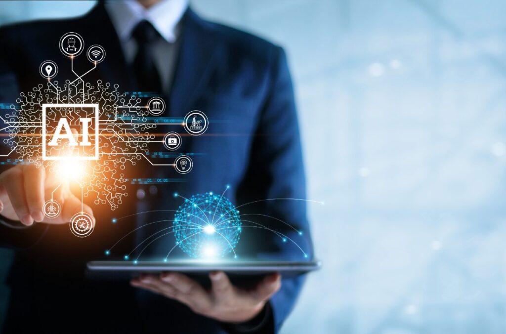 An illustration of artificial intelligence