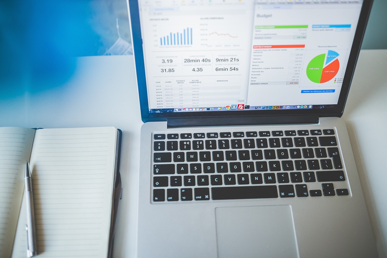An event organiser checking analytics of content created for post-event engagement.