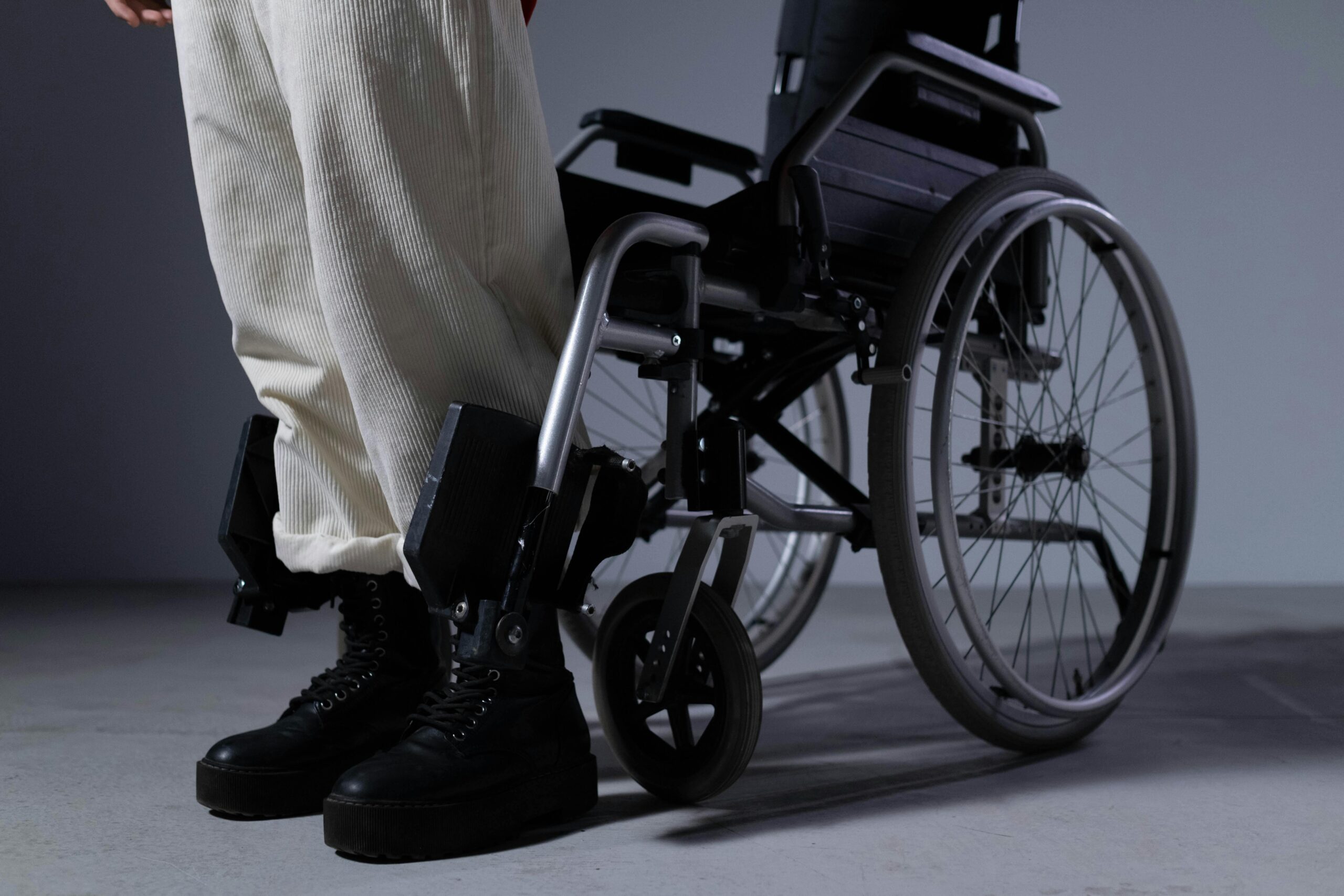 Event organiser ensuring accessibility standards are met for corporate events