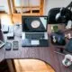 Laptop used for virtual event planning and event management tasks