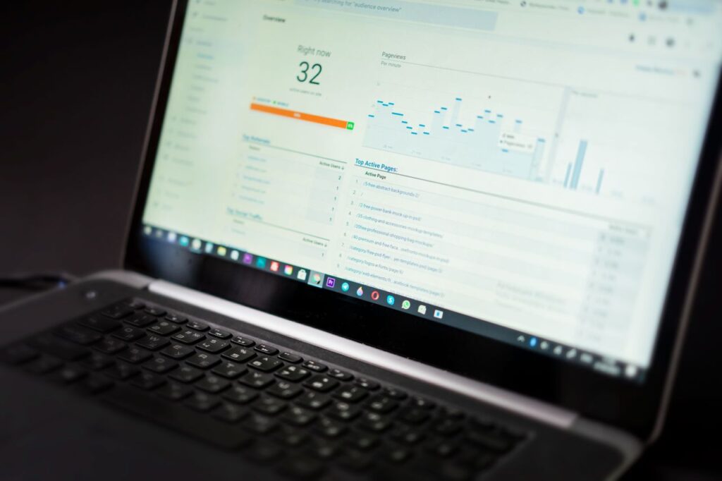 Corporate event management analytics comparing event performance metrics and business outcomes