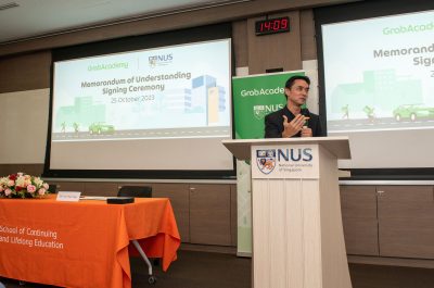 GRAB X NUS MOU SIGNING